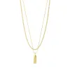 Star Gold Plated 2-in-1 Necklace Set sold by Silver Lotus