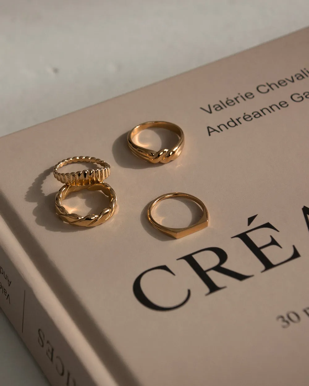 Knot Gold Vermeil Ring sold by Silver Lotus product image thumbnail 4