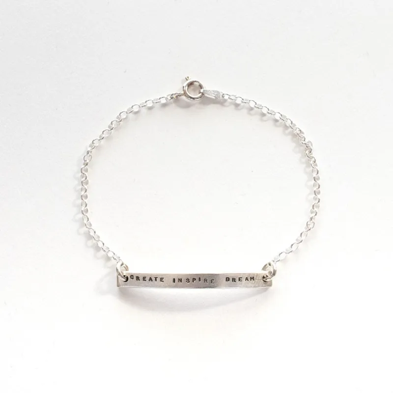 Curves Bar Bracelet sold by Silver Lotus
