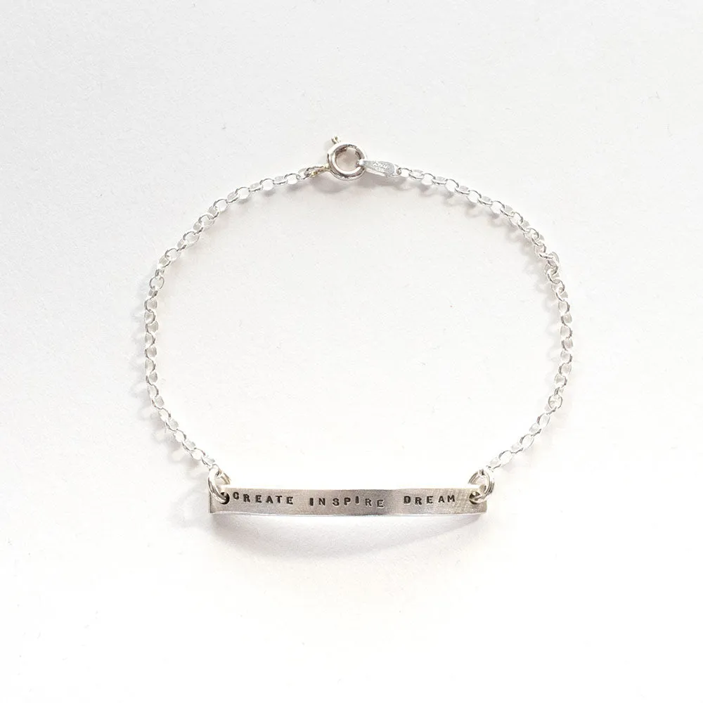 Curves Bar Bracelet sold by Silver Lotus