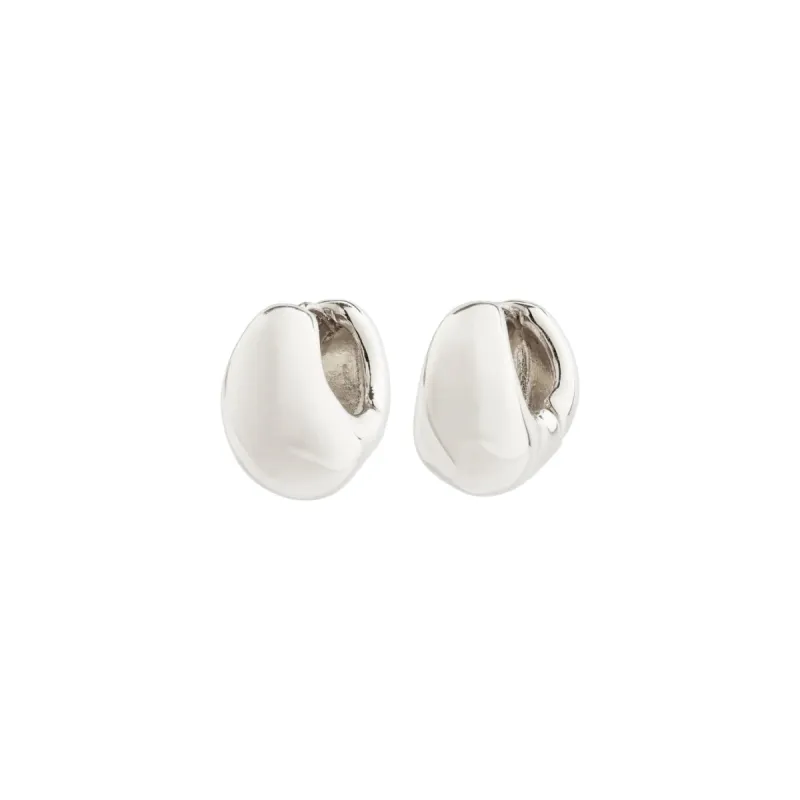 Light Silver Plated Hoops sold by Silver Lotus