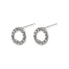 Tessa Silver Plated Crystal Studs sold by Silver Lotus