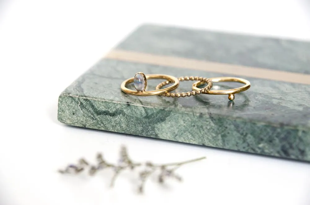 Mounia Gold Vermeil Ring sold by Silver Lotus product image thumbnail 4