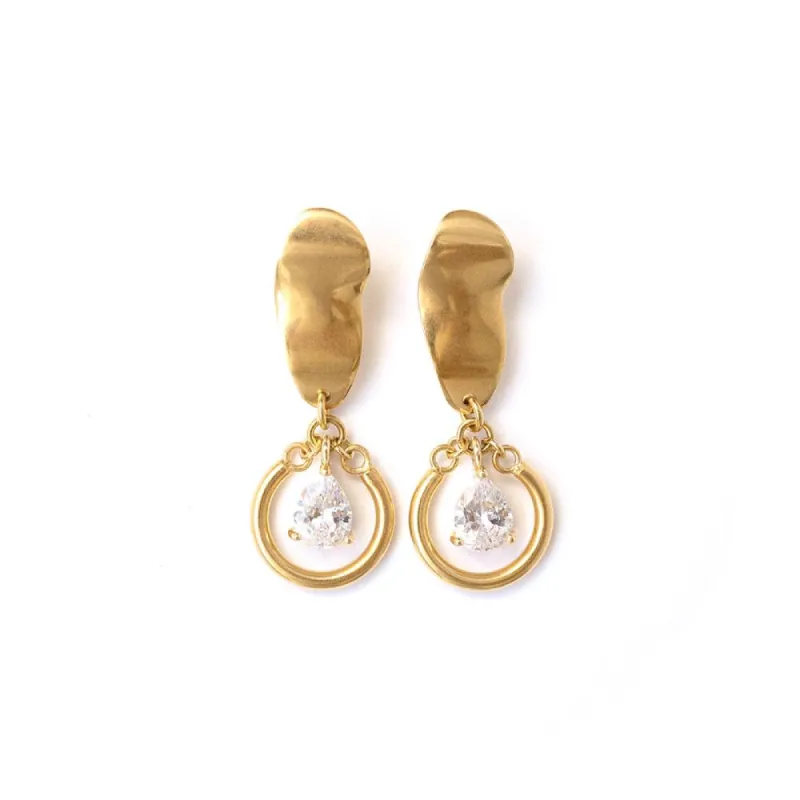 Calypso Gold Earrings sold by Silver Lotus