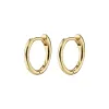 Eanna Small Gold Plated Huggie Hoops sold by Silver Lotus