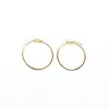 Thin Small Gold Vermeil Hoops sold by Silver Lotus