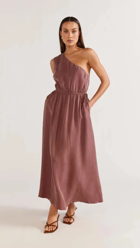 Vento One Shoulder Dress sold by Silver Lotus