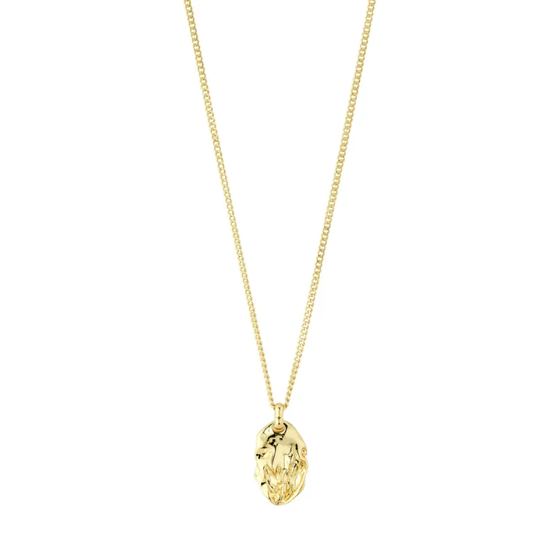 Sun Gold Plated Coin Necklace sold by Silver Lotus