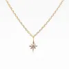 Tiny Gold Vermeil North Star Necklace sold by Silver Lotus