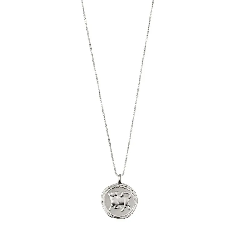 Taurus Silver Plated Necklace sold by Silver Lotus