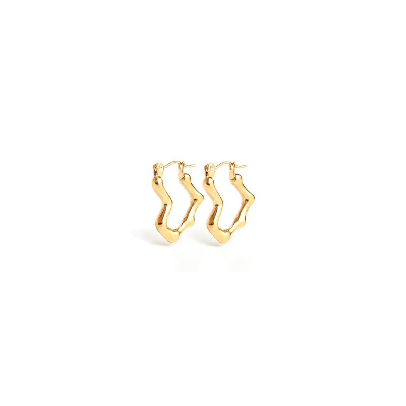 Winslet Gold Hoops sold by Silver Lotus
