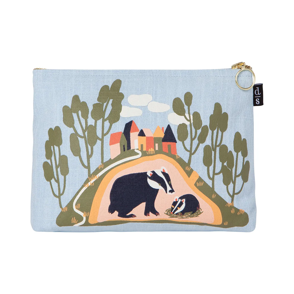 Small Cosmetic Bag sold by Silver Lotus product image thumbnail 2