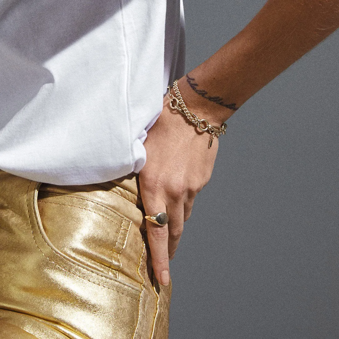 Sensitivity Gold Plated Ring sold by Silver Lotus product image thumbnail 2