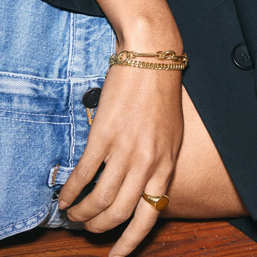 Sensitivity Gold Plated Ring sold by Silver Lotus product image thumbnail 3