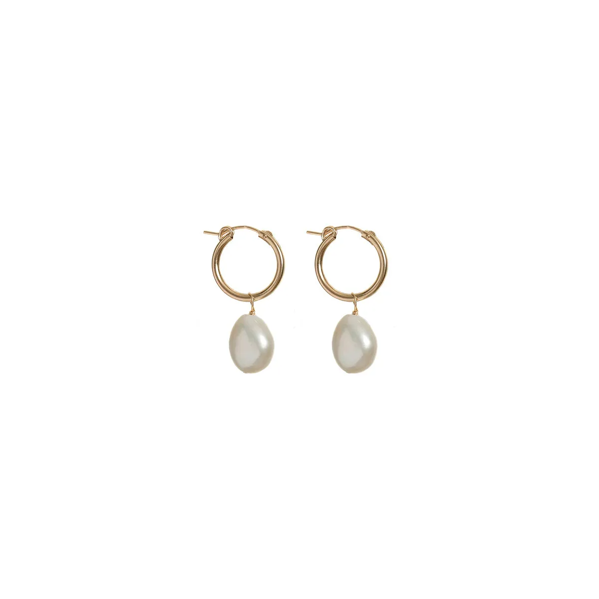 Degas Pearl Hoops sold by Silver Lotus