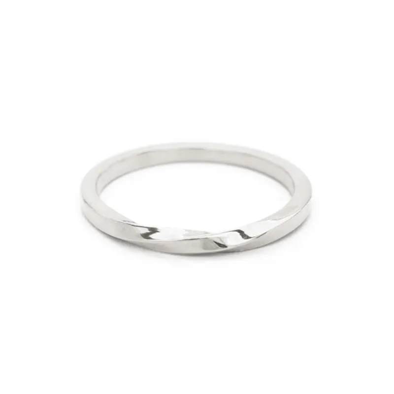 Helix Silver Ring sold by Silver Lotus