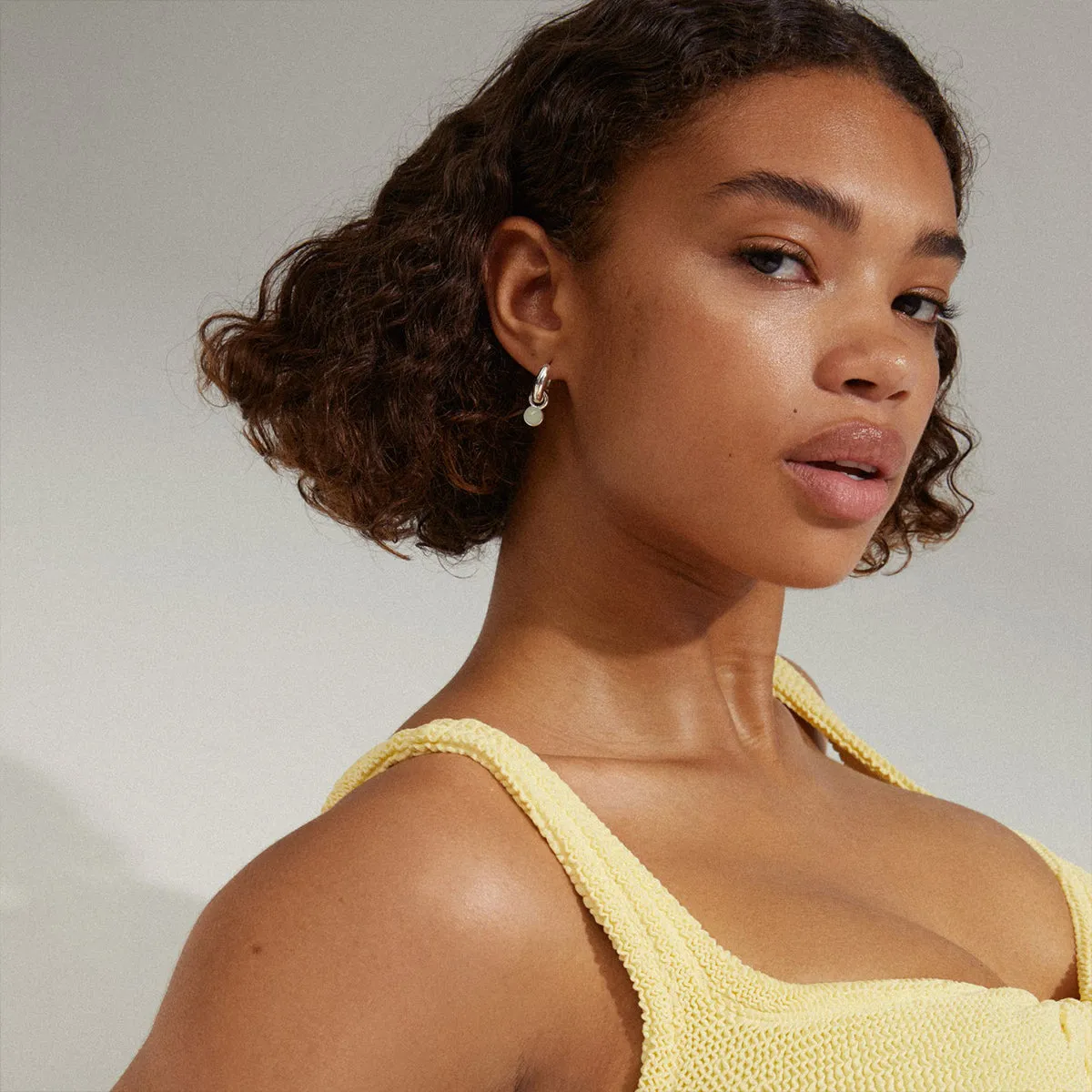 Evah Silver Plated Hoops sold by Silver Lotus product image thumbnail 2