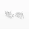 Silver Cubic Vine Studs sold by Silver Lotus