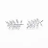 Silver Cubic Vine Studs sold by Silver Lotus