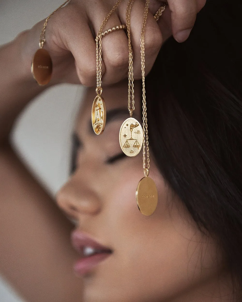 Libra Zodiac Necklace sold by Silver Lotus product image thumbnail 2