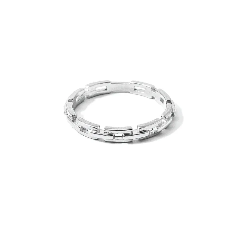 Link Silver Ring sold by Silver Lotus