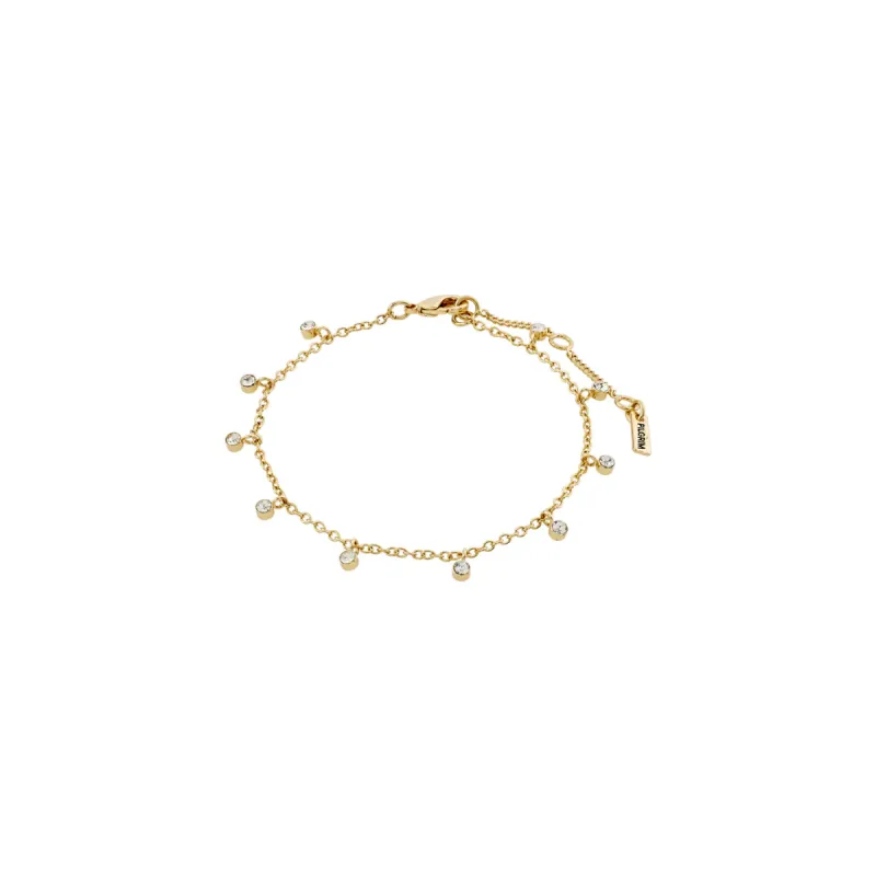 Maja Gold Plated Crystal Bracelet sold by Silver Lotus