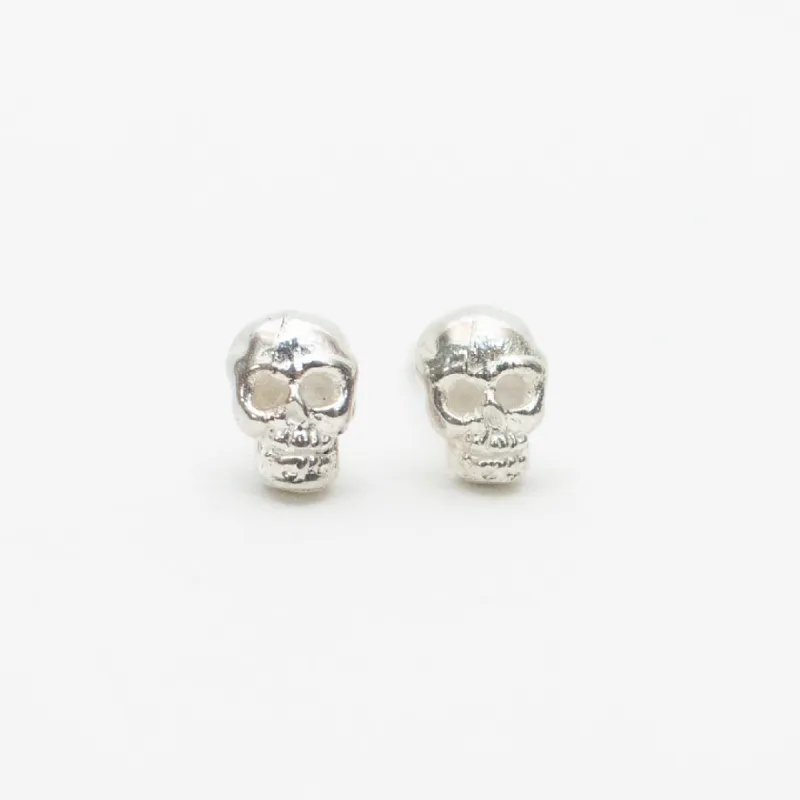 Silver Skull Studs sold by Silver Lotus