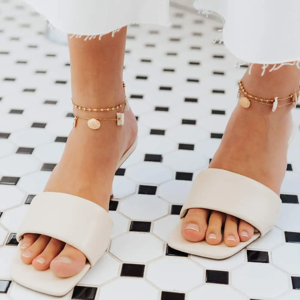 Shelly Gold Anklet sold by Silver Lotus product image thumbnail 2