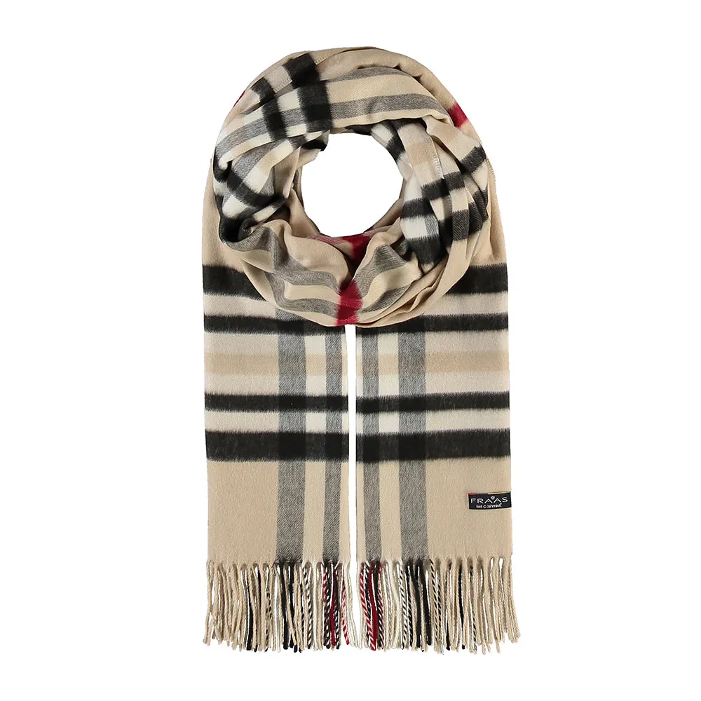 Thick Plaid Large Cashmink Scarf sold by Silver Lotus product image thumbnail 3