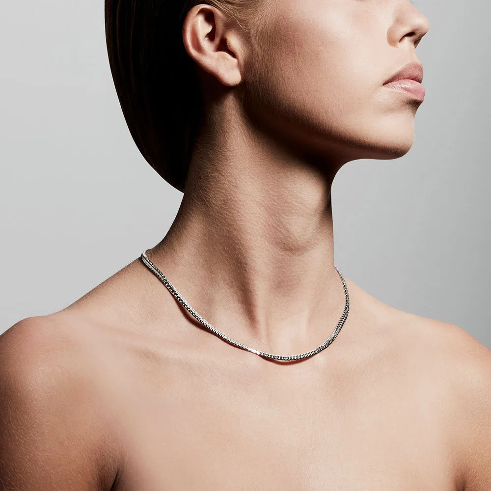 Talia Silver Plated Chain sold by Silver Lotus product image thumbnail 4