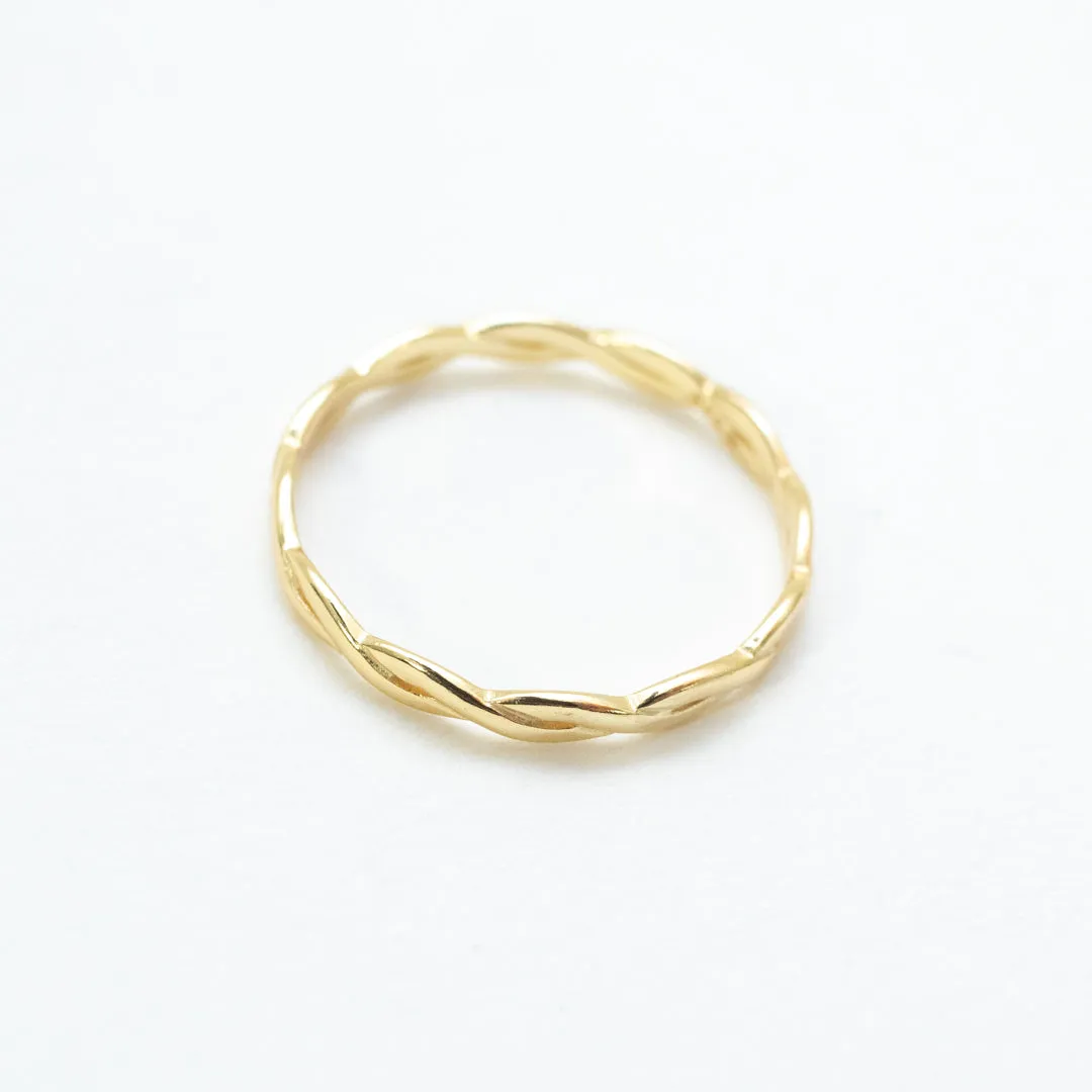 Gold Plated Infinity Ring sold by Silver Lotus product image thumbnail 3