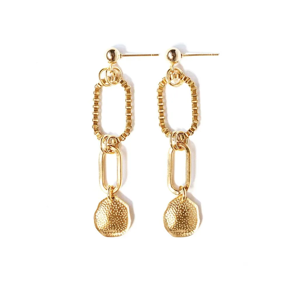 Venise Gold Earrings sold by Silver Lotus