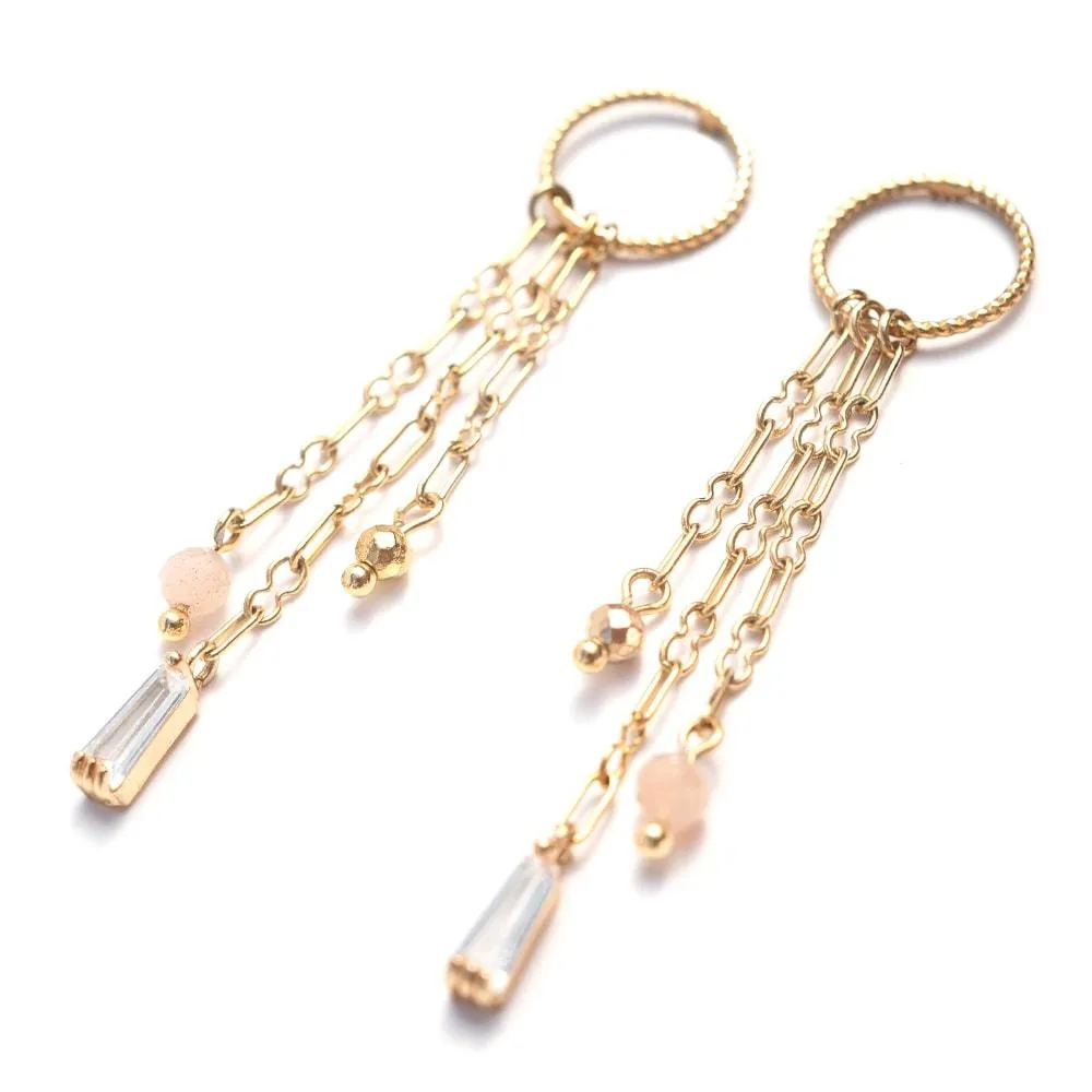 Charlie Gold Earrings sold by Silver Lotus product image thumbnail 3