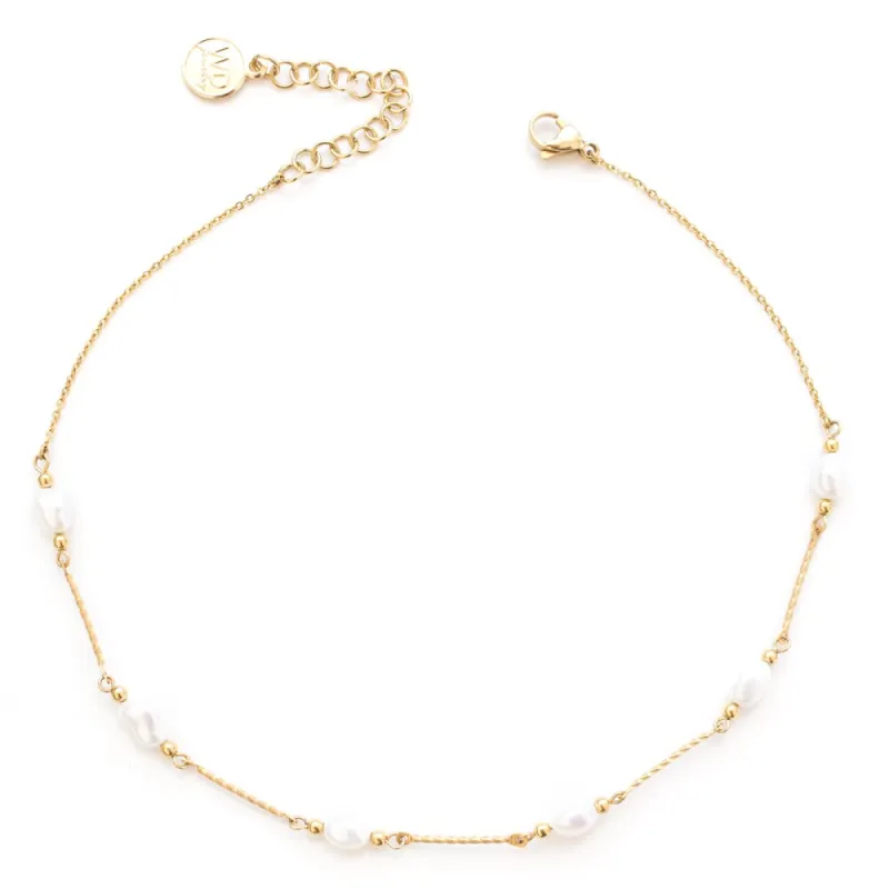 Coco Gold Choker Necklace sold by Silver Lotus