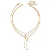 Solune Gold Necklace sold by Silver Lotus