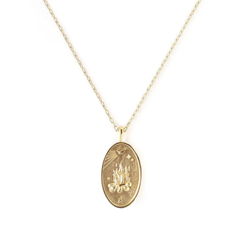 Sagittarius Zodiac Necklace sold by Silver Lotus