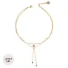 Solune Gold Necklace sold by Silver Lotus