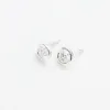 Silver Wire Cheerio CZ Studs sold by Silver Lotus