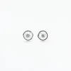 Silver Wire Cheerio CZ Studs sold by Silver Lotus