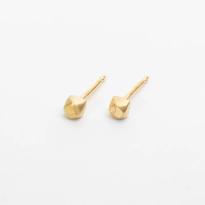 Geometric Matte Studs sold by Silver Lotus