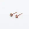 Geometric Matte Studs sold by Silver Lotus