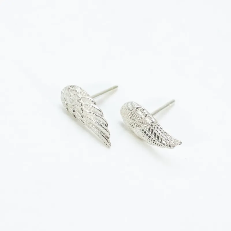Silver Wing Studs sold by Silver Lotus