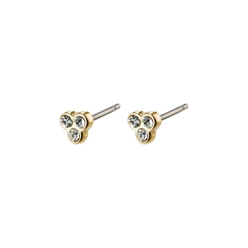 Caily Gold Plated Studs sold by Silver Lotus