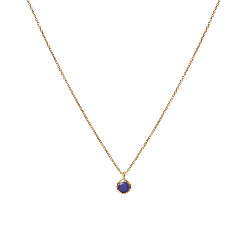 September Birthstone Necklace sold by Silver Lotus