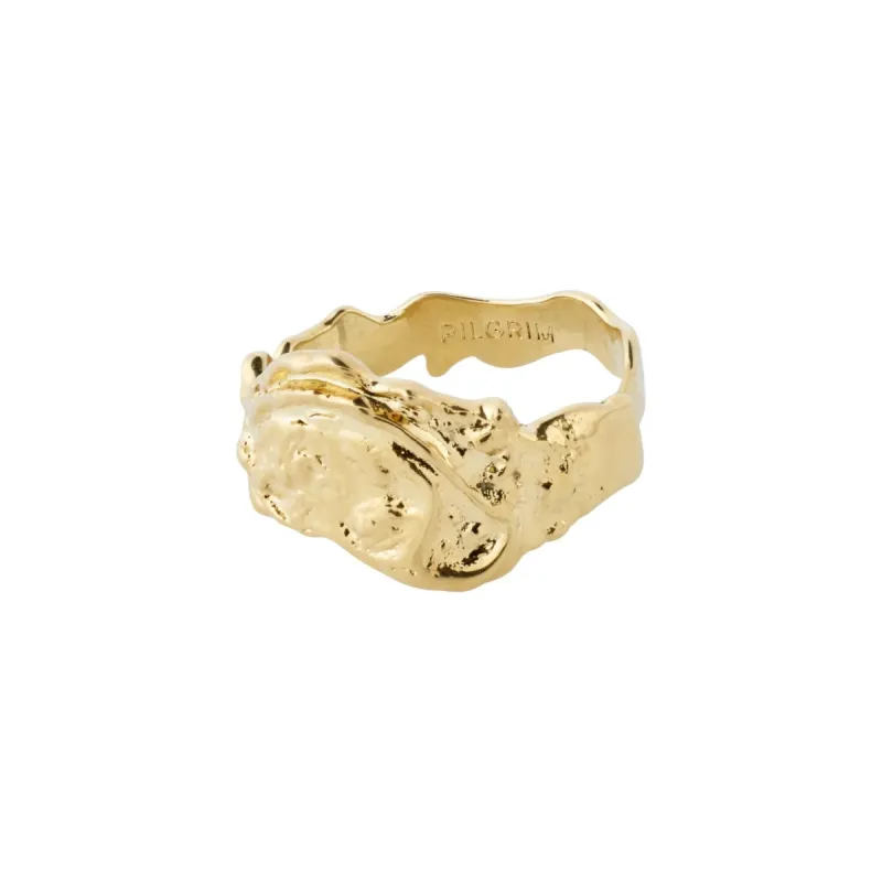 Blossom Gold Plated Ring sold by Silver Lotus