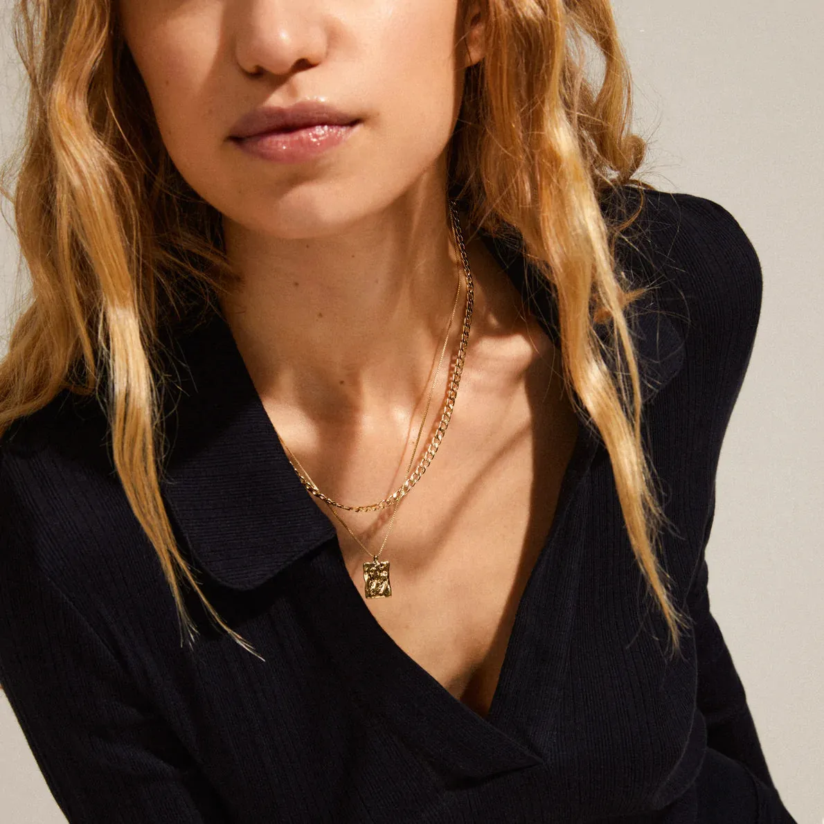 Bathilda Gold Plated Necklace sold by Silver Lotus product image thumbnail 2