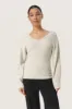 Rakel Ribbed V-Neck Pullover sold by Silver Lotus