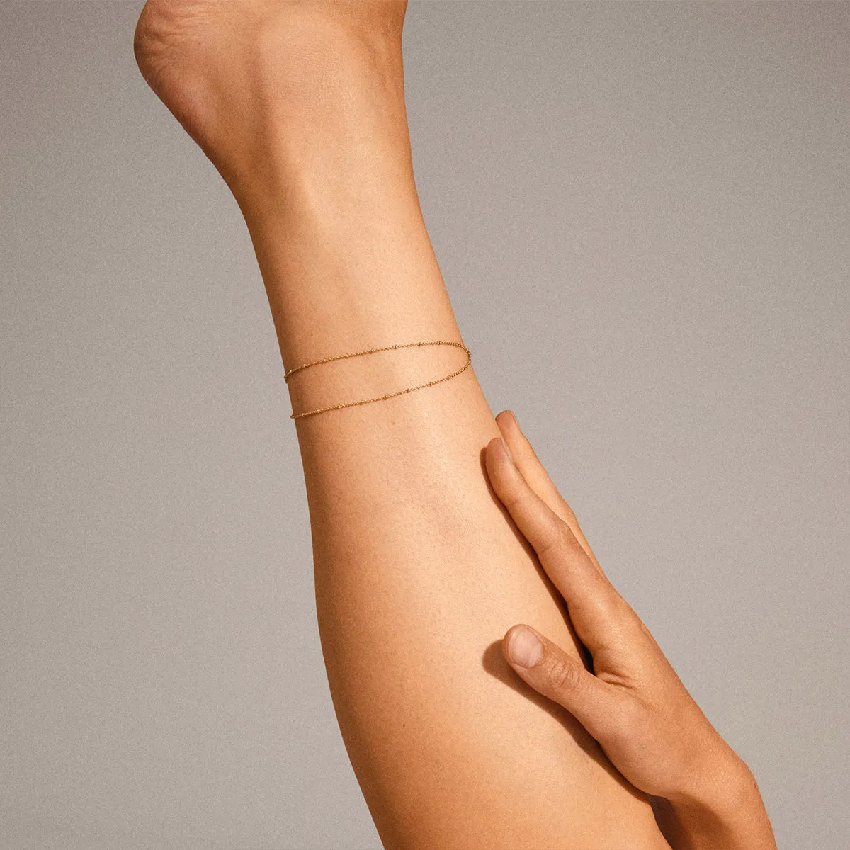 Elka Gold Plated Ankle Chain sold by Silver Lotus product image thumbnail 3