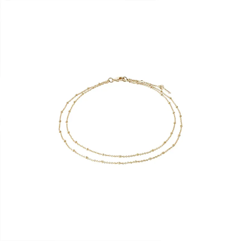 Elka Gold Plated Ankle Chain sold by Silver Lotus