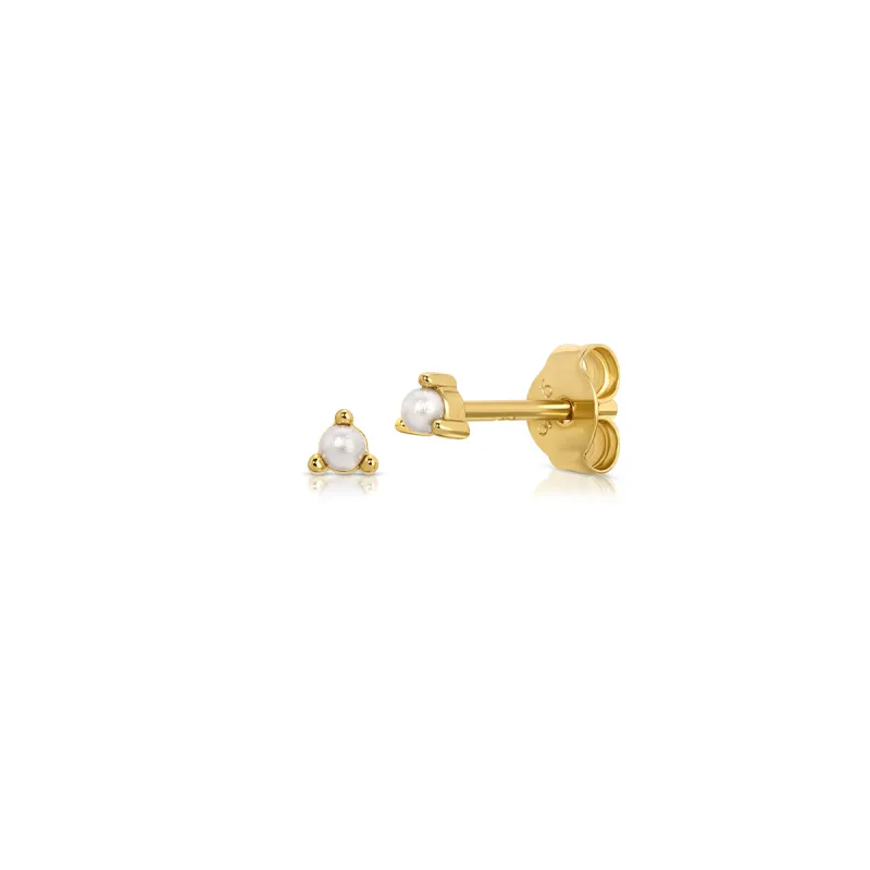 Fabulous Pearl Studs sold by Silver Lotus